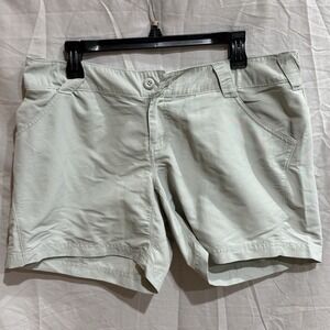 Columbia 6" Shorts Women's Size Large Olive Green